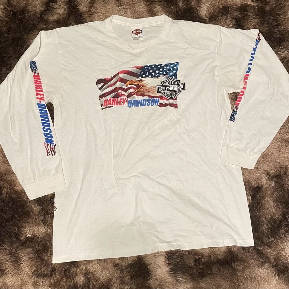 Harley-Davidson Rocky Mountain Greater Denver Colorado Long Sleeve T-Shirt XL