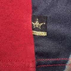 Maxi Millian New York Graphic Print Cotton Knit T-Shirt Red XL Men’s Crew Neck