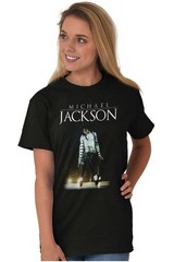 Michael Jackson Bad Tour Toe Stand Dance Womens or Mens Crewneck T Shirt Tee