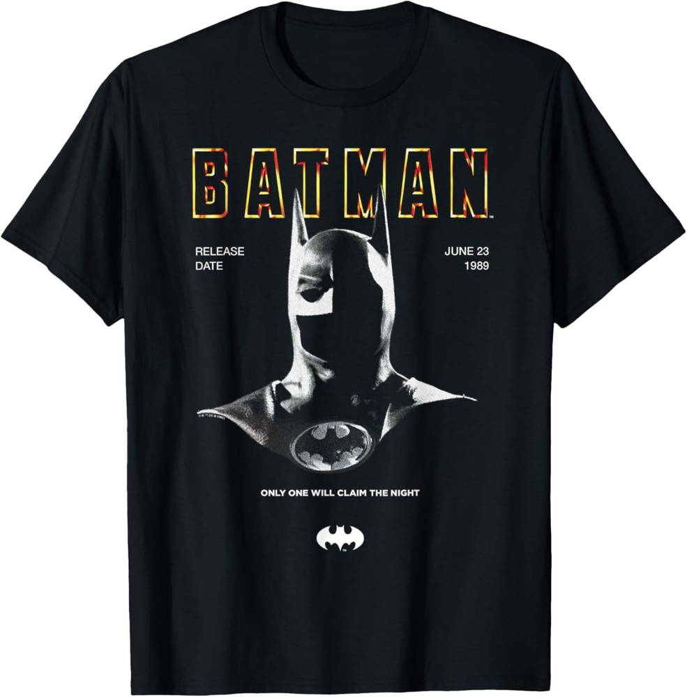 Batman 1989 Cowl 85th Anniversary T-Shirt