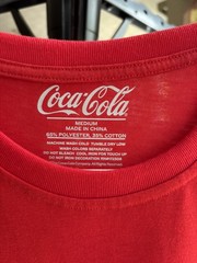 Coca-Cola Men’s Red FIFA 2026 Official Partner Graphic Logo Medium Size