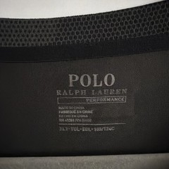 Polo Ralph Lauren Performance XLT Black Camouflage Mesh Short Sleeve T-Shirt EUC