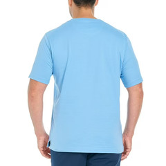 Greg Norman Pocket Tee Size M Light Blue