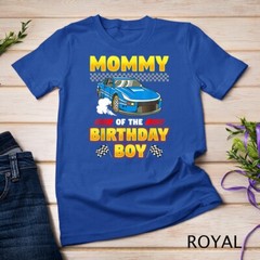Mommy of the Birthday Boy Race Car Racing Party Family T-Shirt Unisex T-shirt