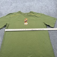 Disney Store The Incredibles Fear T Shirt Adult Size Large Green Short Sleeve