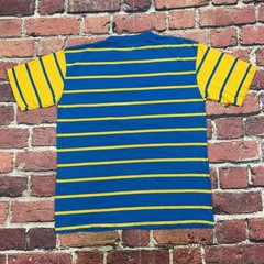 Vintage Striped Blank T Shirt Single Stitch St. John’s Bay Sport Pocket Tee L