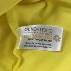 Just In Trend 3XL Men’s Safety Yellow FR Long Sleeve T-Shirt 100% Cotton