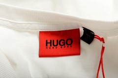 Hugo Boss Men’s “Deelers” White Logo Print Short Sleeve T-Shirt US 2XL IT 56