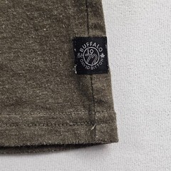 Buffalo David Britton Finest Green Short Sleeve Cotton Blend T-Shirt Men’s L