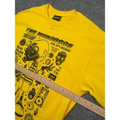 The Hundreds Acid House Party Graphic T-Shirt Yellow Mens XL Streetwear 2022