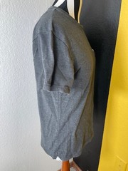 Craft Flow Mens Shirt Small Cotton Blend Pocket Charcoal Machine wash