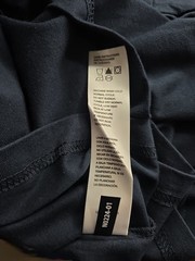 CAT Men’s Logo Workwear Relaxed Tee Blue Size L NWT – Machine Washable