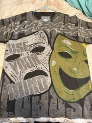 Valabasas Lose Your Mind Graphic T-Shirt Size L