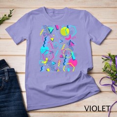 Geometric Pattern 80s 90s Memphis Style T-Shirt Unisex T-shirt