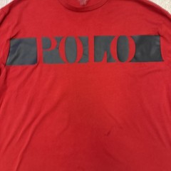 Polo Ralph Lauren BIG Spellout T Shirt XL Red Black Classic Long Sleeve SEE