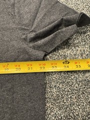Huge Boss Solid Plain T-shirt Dark Grey XL