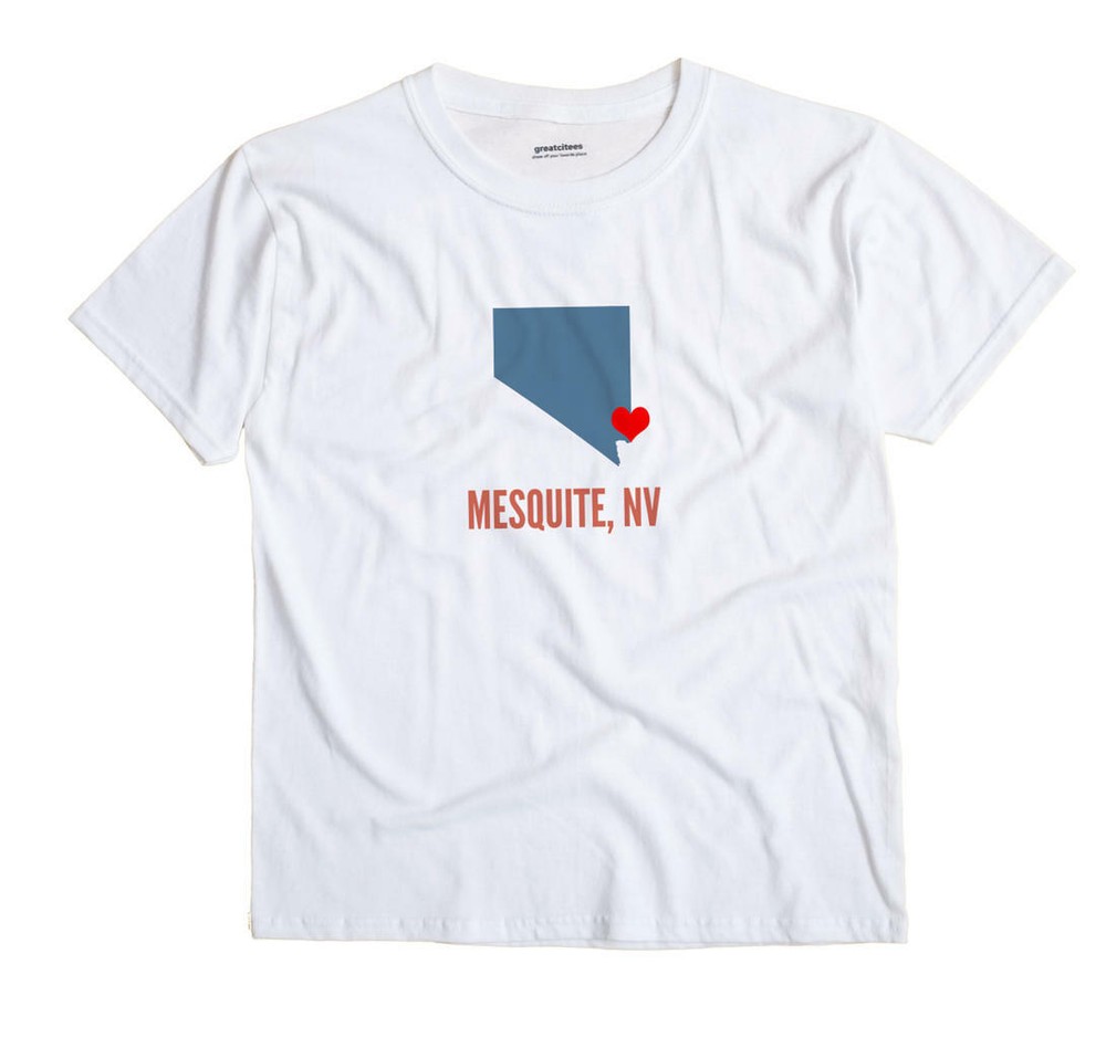 Mesquite Nevada NV T-Shirt HEART