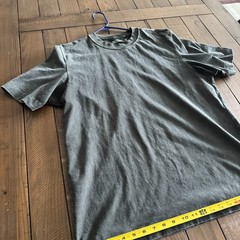 100% Cotton Black Wash Premium Heavyweight 2.0 Tee M Tall (Used 1-3 times max.)