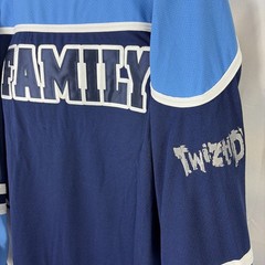 TWIZTID FREEK SHOW FAMILY Light Blue Dark BLUE AK HOCKEY JERSEY SIZE Large/XL