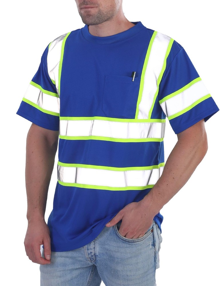 High Visibility Shirts for Men Class 3 Hi Vis Reflective Construction Shirts …