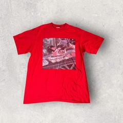 Supreme Gas Tee Always Open SS22 Red Men’s Size Medium USA Made T Shirt