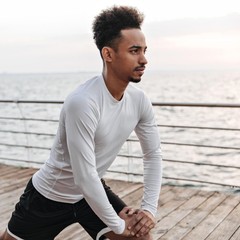 Men Long Sleeve Shirts Moisture Wicking UPF Sun Protection Tee Quick Dry Work…