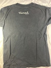 Travis Scott Diamond Supply Co. Collab Small Tshirt Black Colorful Solid Graphic