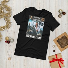 Errol Flynn King of the Swashbuckler Premium T-shirt S-4XL Pirate FAN Art Gift!