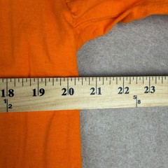 ICEOUT Secure The Bag Shirt Mens L Orange Funny Money Graphic Statement Tee
