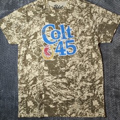 New Colt 45 Malt Liquor Camo Men’s Vintage T-Shirt Size Medium