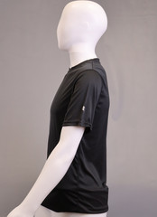 Champion Men’s, Performance Double Dry, Tee Shirt, Size M, Black, pack of 1