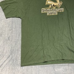 Champion Authentic Athleticwear Sacramento State T Shirt Mens 3XL Dark Green