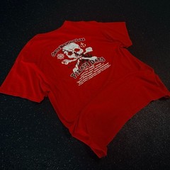 Gildan Ultra Cotton Smith Mountain Lake Pirate Days 2021 Graphic T-Shirt Red