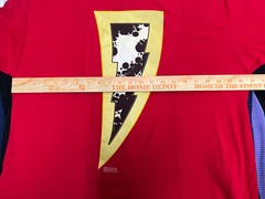 Graphitti Designs SHAZAM Black Adam Logo DC COMICS Red T Shirt – Extra Large XL
