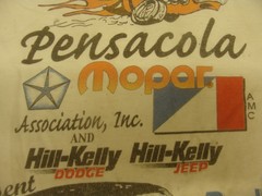 Mopar rare t shirt “Mopars in the Park” Pensacola Size: XL – read & see all
