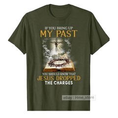 Bring Up My Pass Jesus Dropped The Charges T-Shirt Christian Faith In God Tee