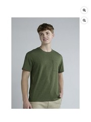 Athletic Works Men’s Green Tri Blend Crewneck Short Sleeves T- Shirt