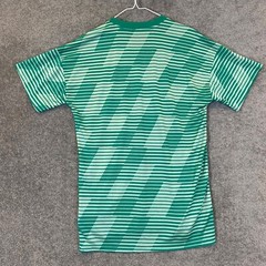 Adidas Shirt Men Medium Green Striped Soccer Tango English Jersey Climate CD8300