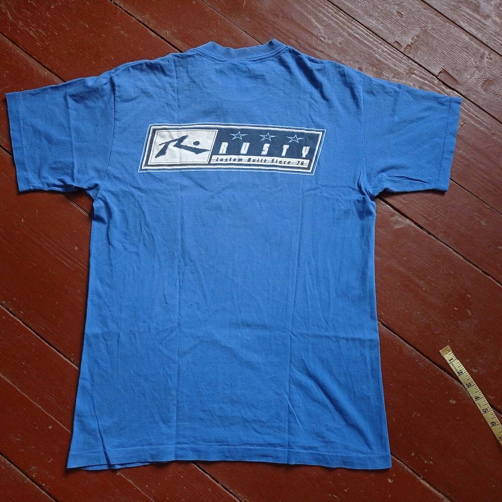 VTG T-Shirt Rusty Custom built since 76. A Birthday Present