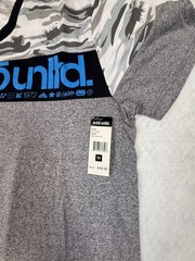 Ecko Unltd Mens Medium Gray Marled Camo Graphic T Shirt NWT