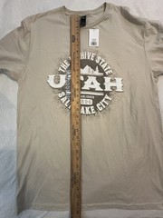 Utah Tee Shirt Salt Lake City, SLC, Great Salt Lake Beehive State EST. 1896