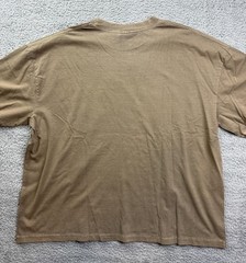 No Boundaries Shirt Mens XL Brown Custom Motorcycles Eagle Graphic Tee Oversized