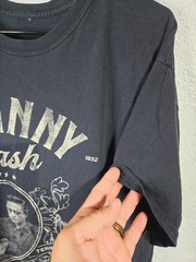 Johnny Cash T-Shirt Mens Size XL The Man In Black Nashville Rock Country Tee