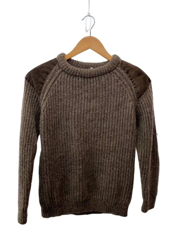 Other Brands TRADITIONS Knit Sweater (Thick) S Wool BRW Solid Color Made in Germ