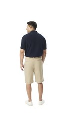 Mens Moisture Wicking Flat Front Stretch Microfiber Performance Short