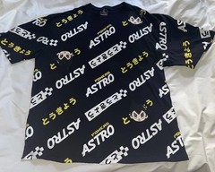 ASTRO BOY X SOUTH POLE TOKYO SIZE 4XB Black White SHIRT ANIME 60s CARTOON JAPAN
