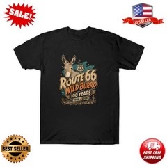 Route 66 Wild Burro 100 Years T-Shirt