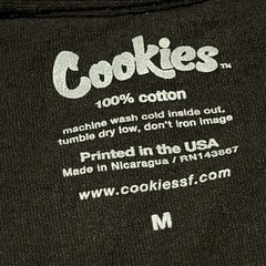 Cookies SF Lovers Tee Black T Shirt Size Medium 100% Authentic Cotton Used