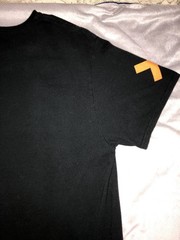 My Hero Academia New Adult T-Shirt – Panels of Bakugo & Ornage Kanji XL EUC A#1