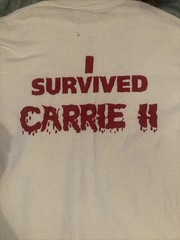 Carrie 2 Promo Shirt XL Horror Stephen King vinegar Syndrome